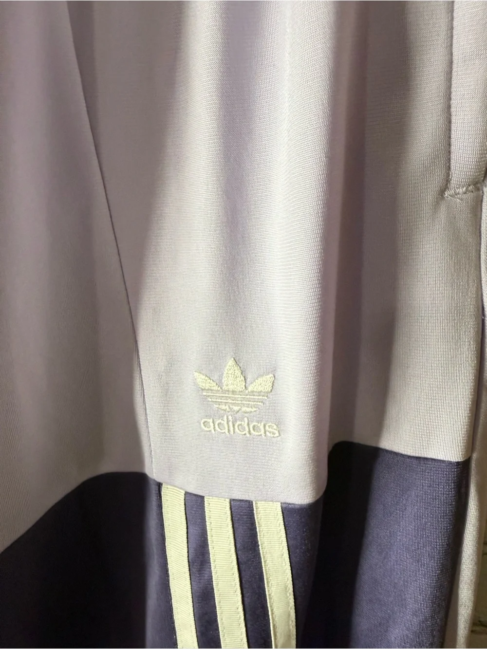 Women’s adidas originals track pants Danielle Cathari patchwork tech purple - Picture 15 of 15